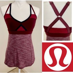 Lululemon Breathe In Tank Sz 6 - Luon/Silverescent